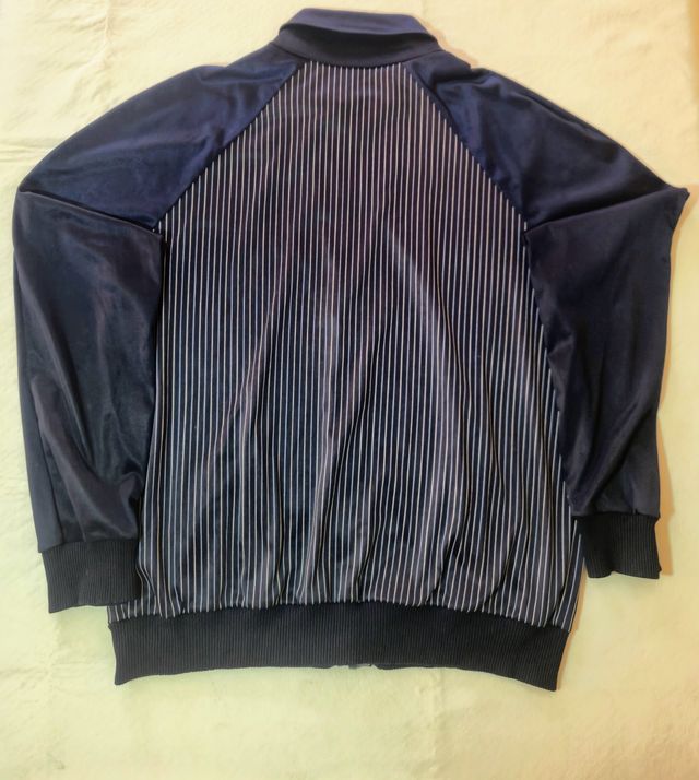 Chaqueta Puma Vintage Rayas Azul y Blanco