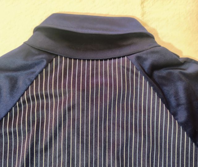 Chaqueta Puma Vintage Rayas Azul y Blanco