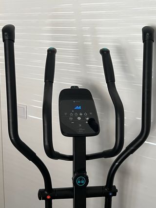 Bicicleta elíptica negra