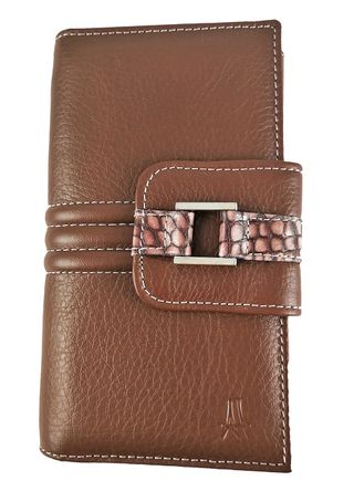 Cartera Billetera para Mujer en Piel de 1a Calidad