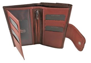 Cartera Billetera para Mujer en Piel de 1a Calidad