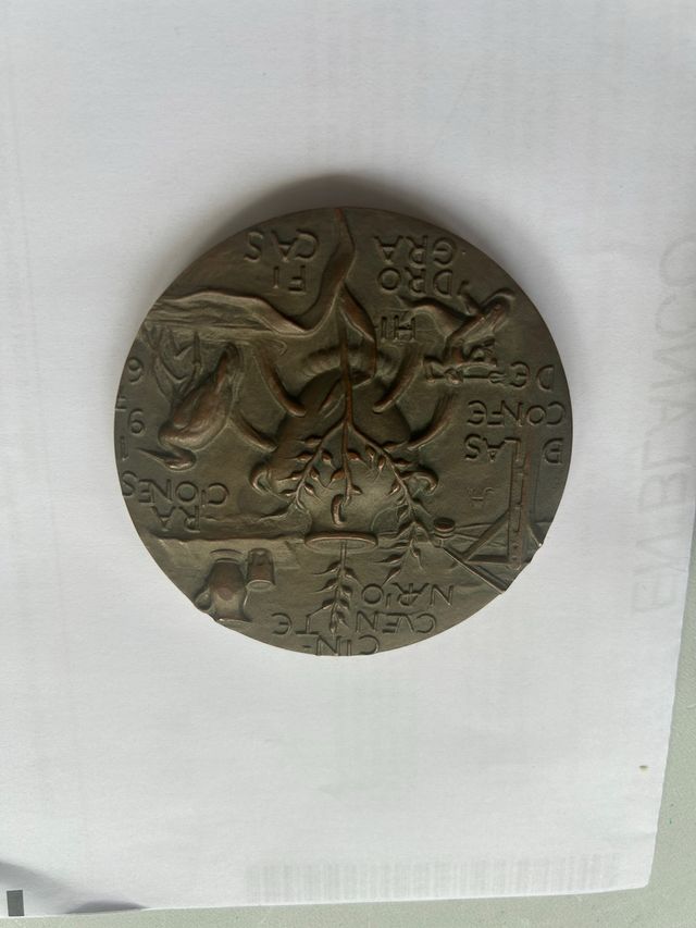 Medalla bronce Obras Hidráulicas 1976