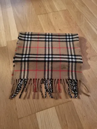 Bufanda Burberry Clásica Tartán Beige
ORIGINAL. 