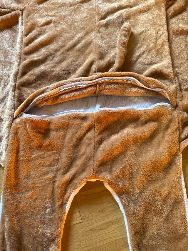 Pijama/Disfraz Ardilla Voladora Talla 10