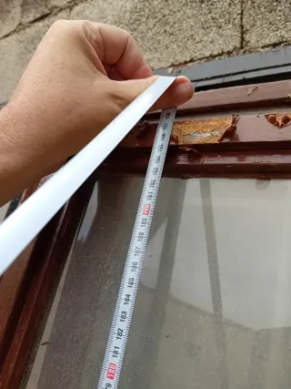 Balconera antigua de hierro