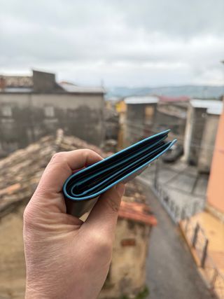 Portafoglio Piquadro nero e blu