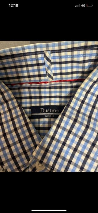Camisa de cuadros Dustin Talla M