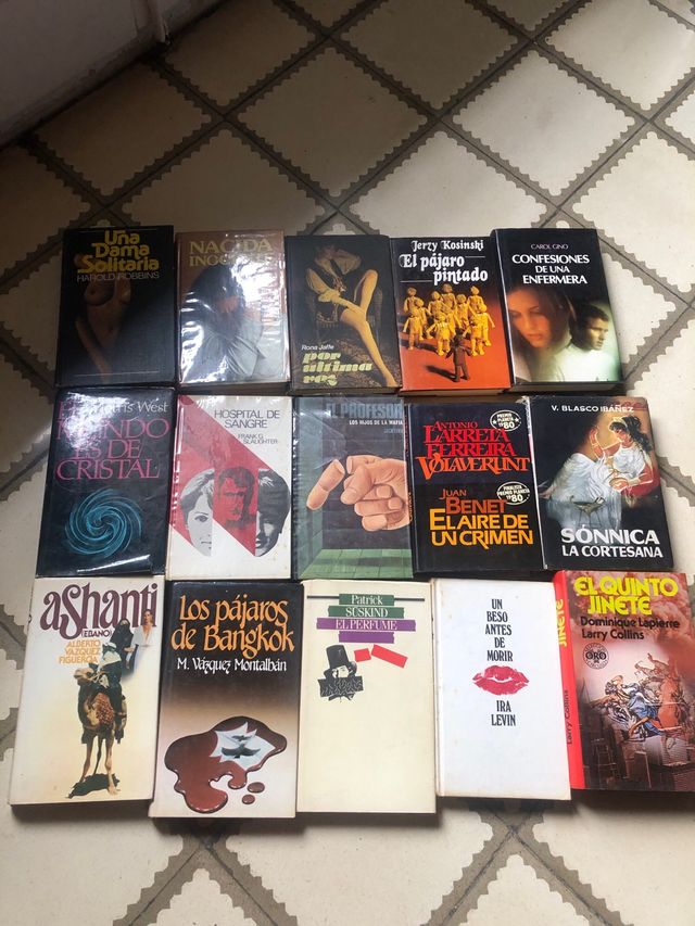 lote de 15 libros 