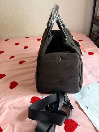 Bolsa Perro TiaKi 3 en 1 Negra