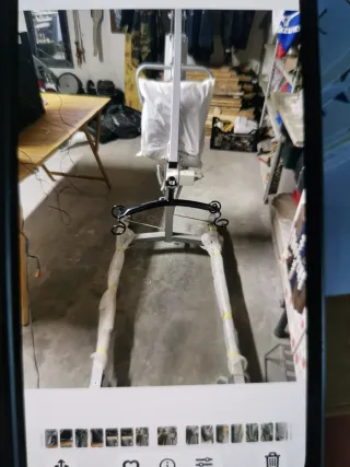 Sollevatore elettrico pieghevole anziani e disabil