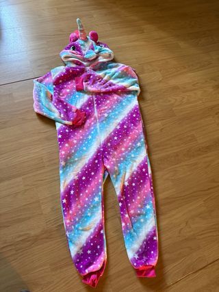 Pijama o disfraz Unicornio Talla 10