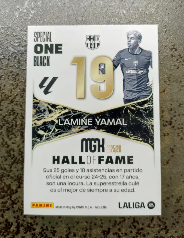 Lamine Yamal Special One Black MGK 25/26