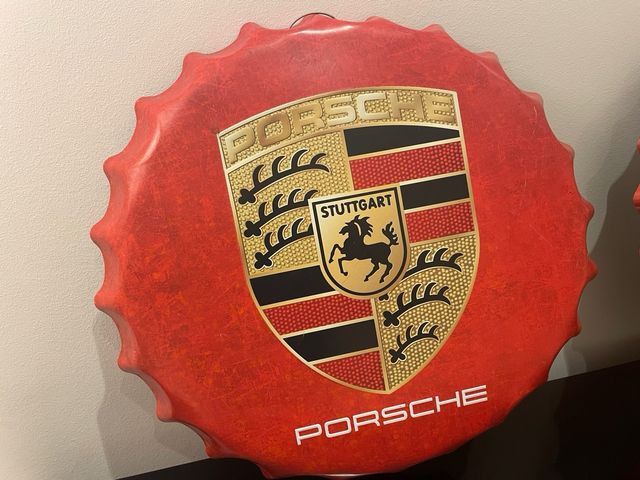 Placas Decorativas Porsche y Ferrari