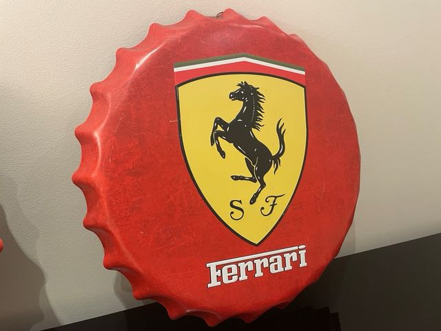 Placas Decorativas Porsche y Ferrari