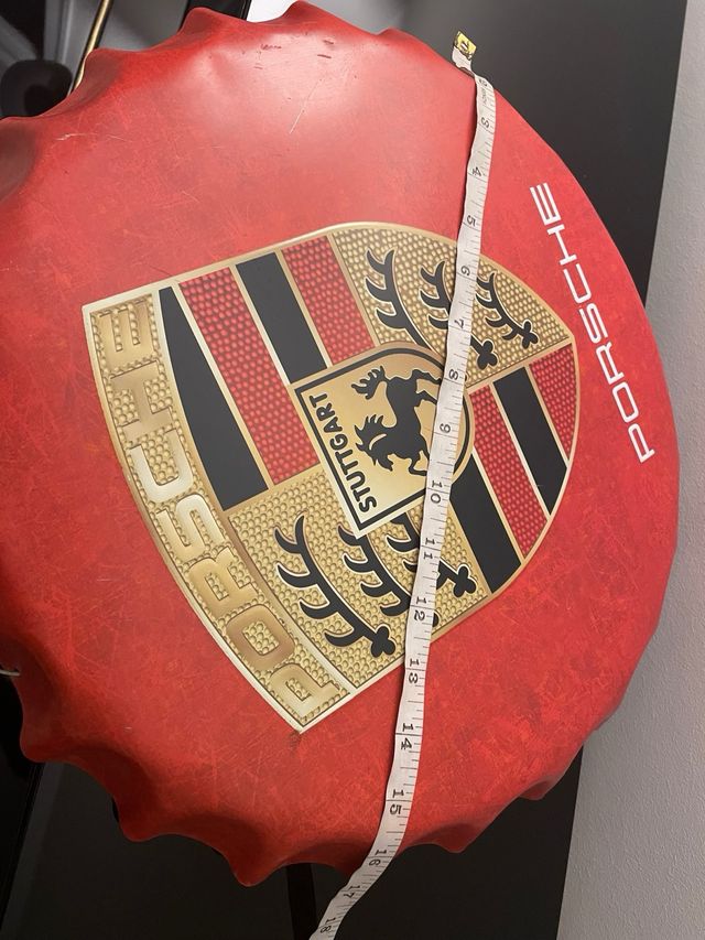 Placas Decorativas Porsche y Ferrari