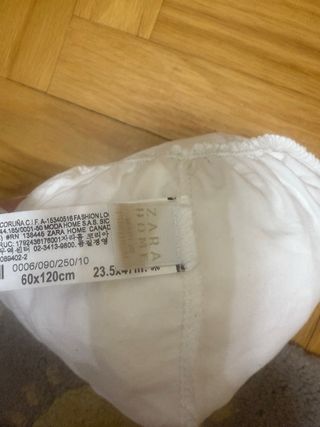 Funda cuna y protector mini cuna