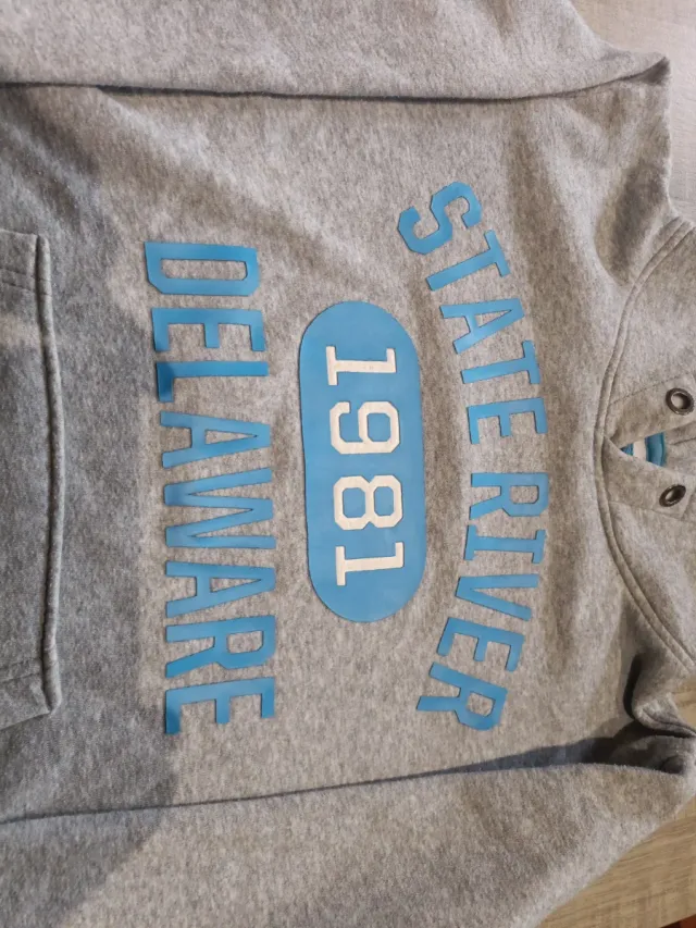 Sudadera H&M Gris con Capucha