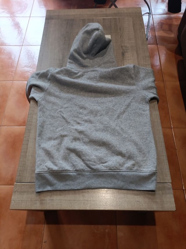 Sudadera H&M Gris con Capucha