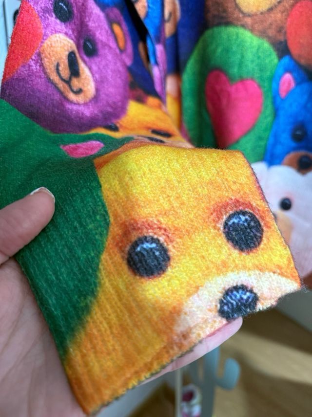 Jersey de ositos multicolor XXL