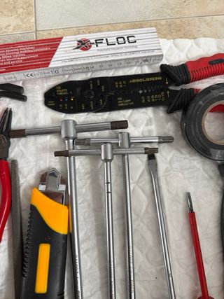 Caja de herramientas variadas