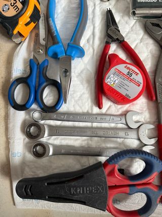 Caja de herramientas variadas