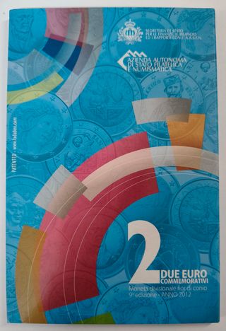 Moneta Commemorativa 10 anni Euro RSM