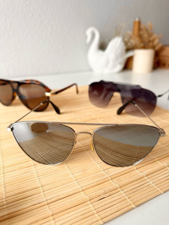 Conjunto 3 gafas de sol estilo aviador