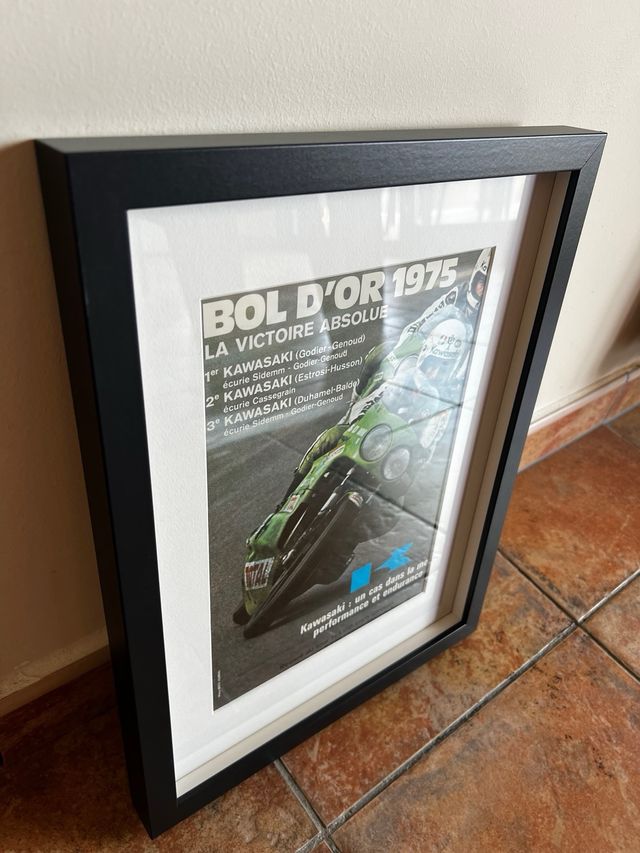 Cuadro Bol d'Or 1975 Kawasaki