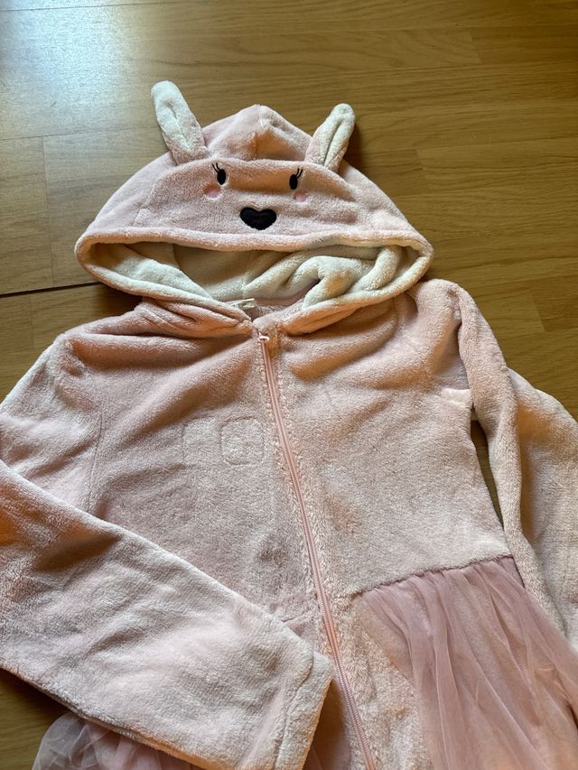 Pijama/Disfraz Conejita Rosa T10/12