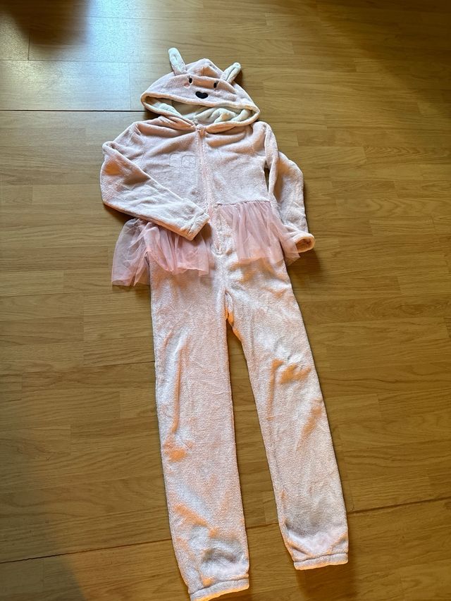Pijama/Disfraz Conejita Rosa T10/12