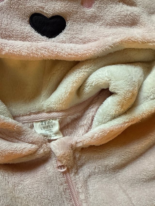 Pijama/Disfraz Conejita Rosa T10/12