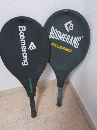 Raquetas de Tenis Vancouver y Boomerang