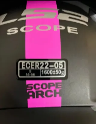 Casco Integral L52 Negro y Rosa