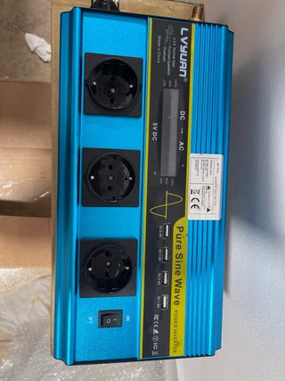 Inversor Corriente LVYUAN 12V 2500W