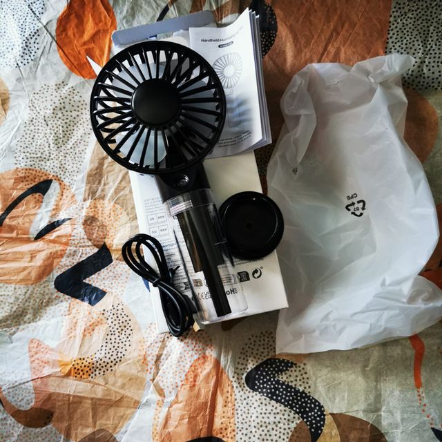 Ventilatore portatile umidificatore USB