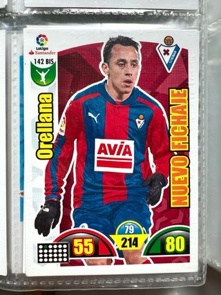 Lote 21 cromos SD Eibar Adrenalyn 2017-18