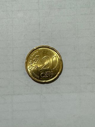 Moneta 0.20 cent.euro Slovacchia 2019