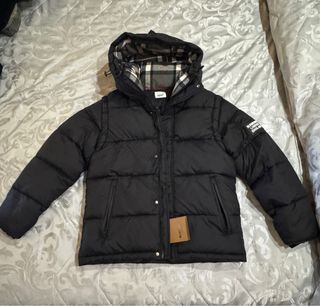 Piumino Burberry Nero