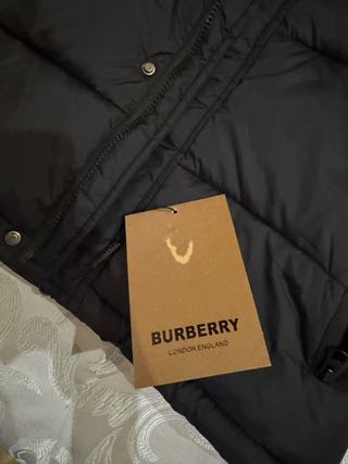 Piumino Burberry Nero