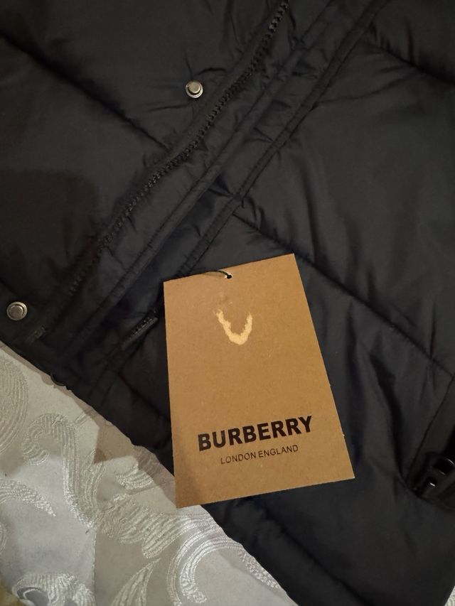 Piumino Burberry Nero