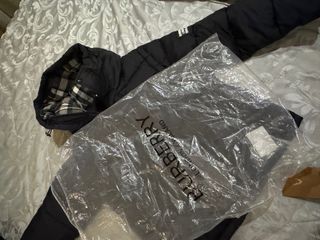 Piumino Burberry Nero