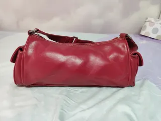 Bolso de mano/hombro de  Mango Rosa Piel