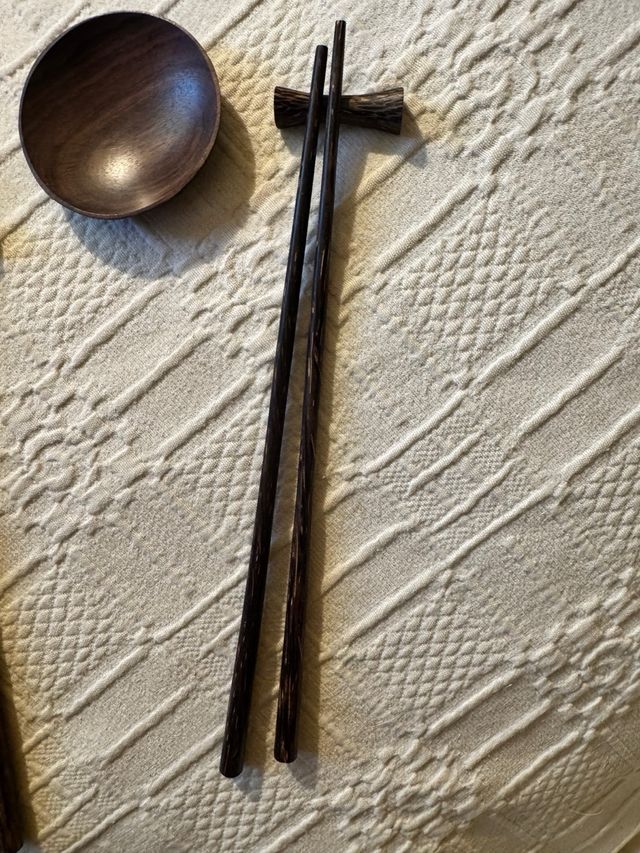 Set di bacchette giapponesi in legno