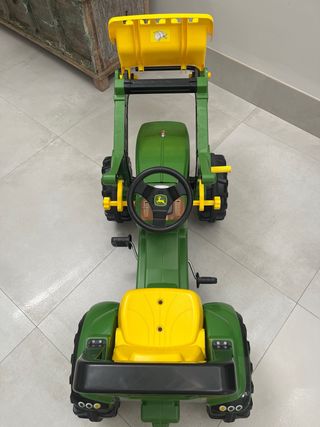 Tractor John Deere con pala