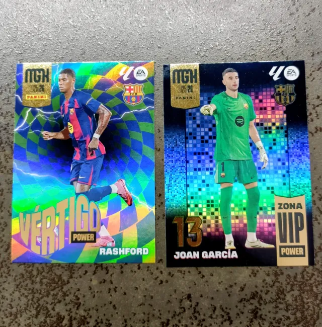 2 MGK 25-26 Power P509 Rashford P512 Joan Garcia