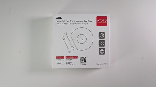 Atoto CB6 AI Box Inalámbrico CarPlay