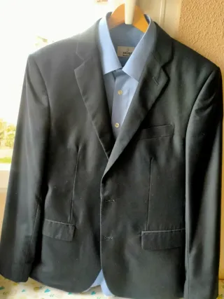 Traje de Hombre Azul oscuro 