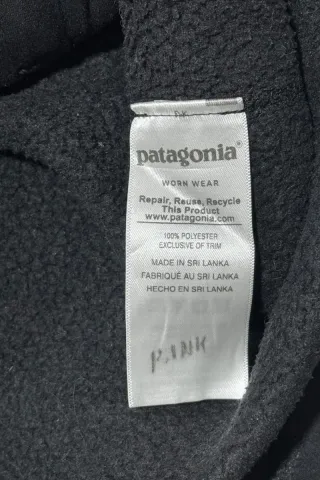 Patagonia vintage jacket zip black man size M