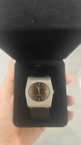 Reloj Sandoz Vintage Automático Plata