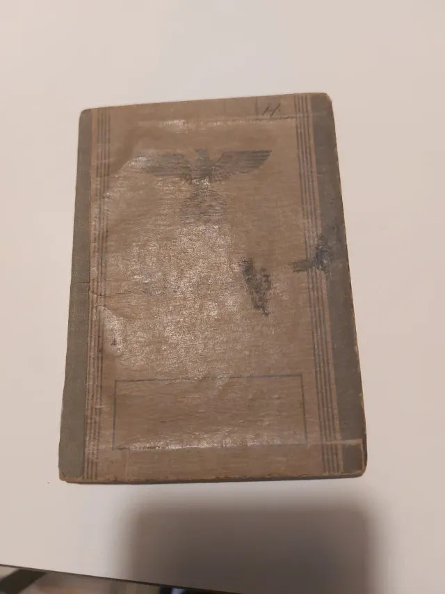 Wehrpass 1944 Soldado Alemán Granadero oferta